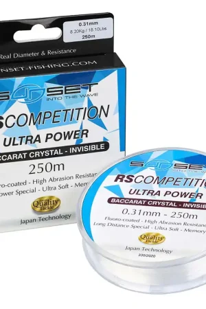 Monofilament Rs Competition Ultra Power Baccarat Crystal Solde