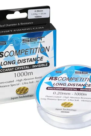Offre Du Jour Monofilament Sunset Rs Competition Long Distance Baccarat Crystal 1000m