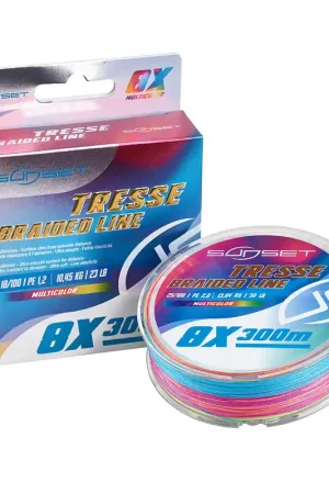Tresse Sunset Competition Multicolor RS x8 300 m Bon Plan