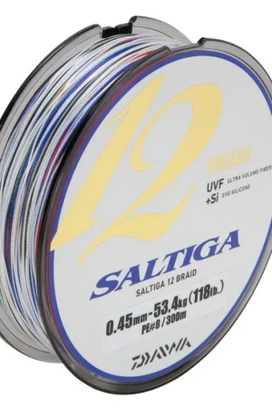 Tresse daiwa saltiga 12 brins ex 2.0 bobine de 300m Satisfait Ou Remboursé