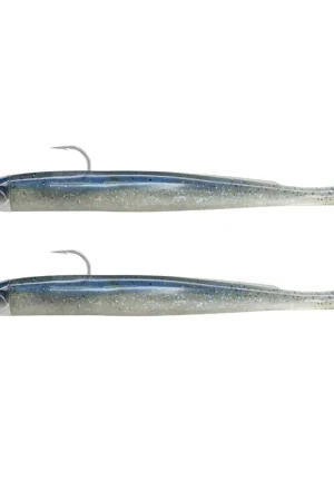 2 leurres souples Fiiish Double Combo crazy paddle Tail 15cm shore 10g Vente Flash