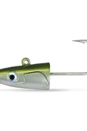 Nouvelle Collection 2 t&ecirc;tes plomb&eacute;es pour leurre fiiish crazy sand eel 180 off shore 35g