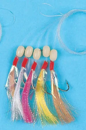 Train de plumes mer flashmer leurre a bar couleur Vente Flash