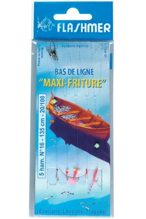 Bas de ligne mer flashmer maxi friture Soldes
