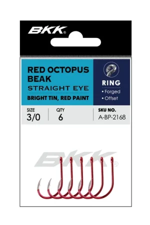 Offre Exclusive Hame&ccedil;on Simple BKK Red Octopus Beak Straight Eye