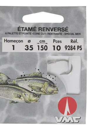 Solde 10 hameçons montés mer water queen étame renverse