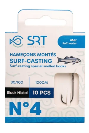 Meilleur Choix Hameçon Monté SERT Spécial Surf-Casting 100cm