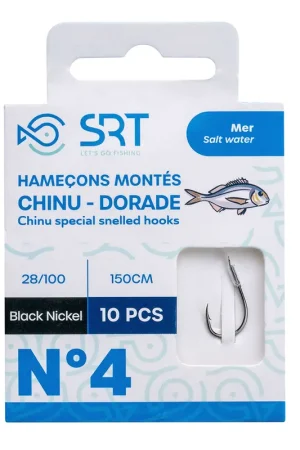Jusqu'à Épuisement Des Stocks Hameçon Monté Chinu SERT Spécial Daurade 150cm