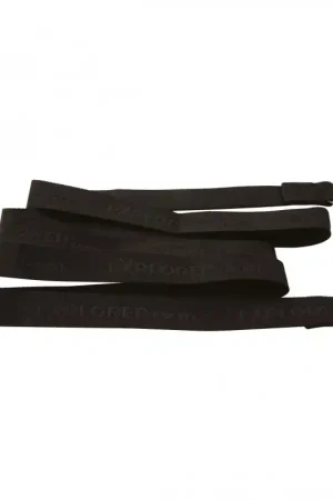 Attache canne renforcée secure leash explorer tackle 120cm + 2 mousquetons Seulement Aujourd'hui