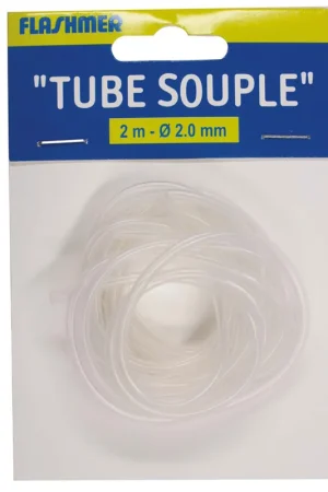 Tube souple en silicone translucide flashmer 2m Satisfait Ou Remboursé