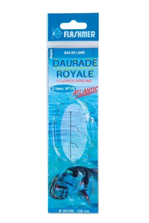 Bas de ligne flashmer daurade royale-atlantic 2 hameçons Acheter Direct