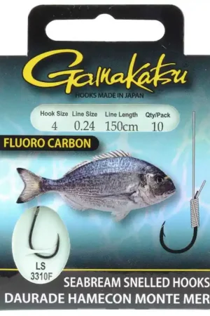 Bas de ligne Gamakatsu Booklet Seab 150cm Offre Du Jour