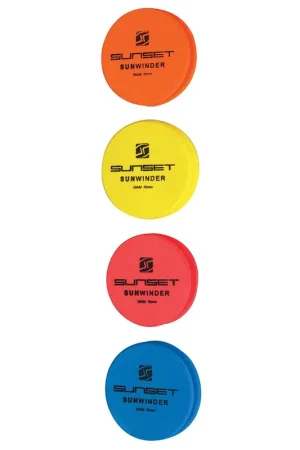Vente Flash Plioirs Mousse SUNSET Sunwinder 10pcs 65mm