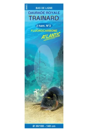 Bas de ligne mer flashmer daurade royale atlantic + trainard Pas Cher