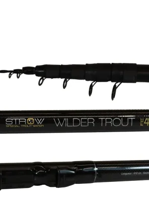 Canne T&eacute;l&eacute;r&eacute;glable Strow Wilder Adjust FE 410 4.10m, 5-15g Achetez Aujourd'hui