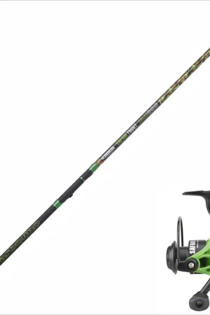 Retour Gratuit Ensemble Garbolino Canne Safari Trout Tele + Moulinet Safari Spin FD