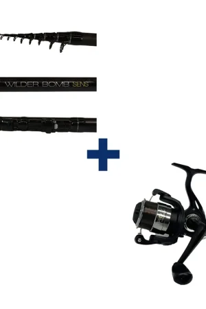 Marque Ensemble WILDER BOMB SENS 20-60G + FIRST TROUT 2000 FD