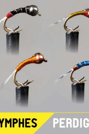 Set Nymphe Garbolino Perdigone x4 Haute Qualité
