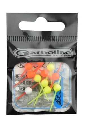 Streamline Garbolino Reperes de ligne Ball (5JAU +5ORA +1BLC) Seulement Aujourd'hui