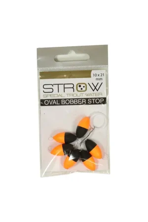 Certifié Guide Fil Strow Oval Bobber Stop 10x21mm (x6)