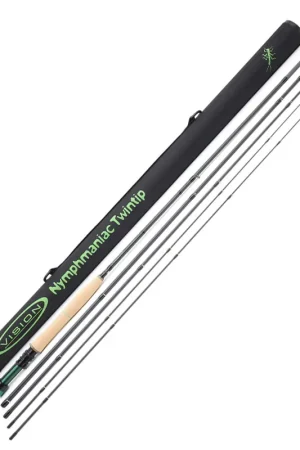 Canne Vision Nymphmaniac Twintip Cork 10'3", Soie de #3 Nouveauté