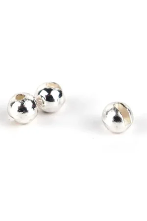 Dernière Chance Billes Fendues Textreme Tungsten Slotted Beads Silver (x20)