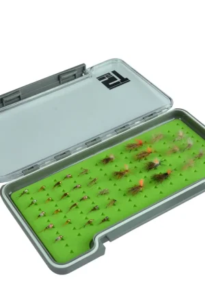 Bon Plan Boîte à mouche silverstone waterpro rubber slim/large (capacité 121 mouches)