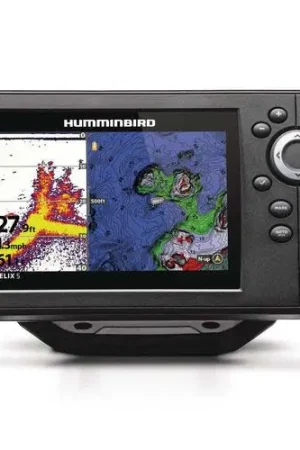 Combiné Humminbird Helix 5 G3 Chirp Sonde Tableau Arrière et Température Nouvel Arrivage