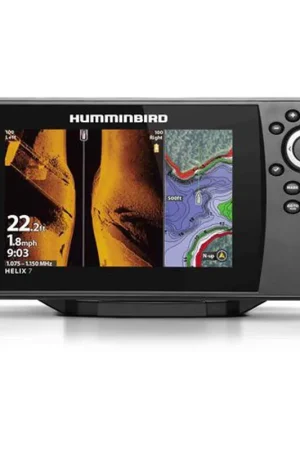 Prix Promo Combiné Sondeur Humminbird Hélix 7 G4 Chirp Mega SI avec Sonde TA et T°