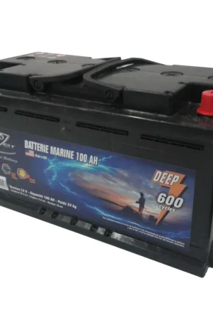 Batterie Marine Frazer 100Ah 600 Cycles Retour Gratuit