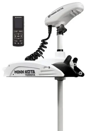 Moteur Electrique Avant Minn Kota RIPTIDE TERROVA 55 BT - GPS - 55 Lbs - 12Vcc - 152 cm Affaire À Saisir