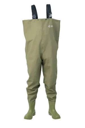 Super Prix Waders PVC SRT Fisher Army