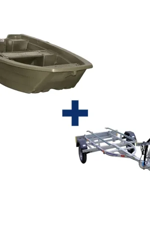 Pack Barque 3m20 + Remorque Top Vente