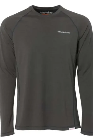 Acheter En Ligne T-shirt Manches Longues Grundens Grundies Light Crew Top Anchor