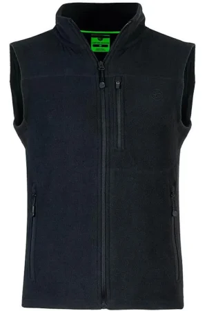 Commander Maintenant Gilet Korda Le Fleece Gilet Black