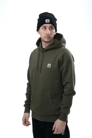 Sweat Nash Make it Badge Hoody Green Promotion Saisonnière