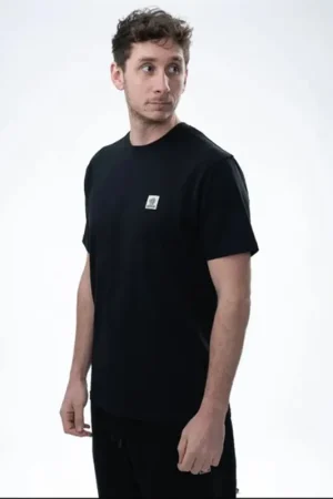 T-shirt Nash Make it Happens Badge Black Bon Plan