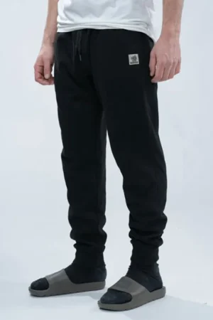 Joggers Nash Make it Happen Badge Black Prix Cassé