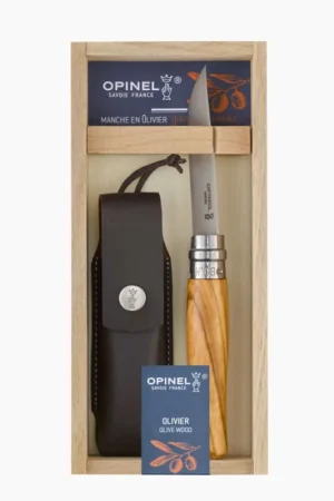 Meilleur Prix Couteau Opinel Plumier n&deg;08 Olivier + &Eacute;tui