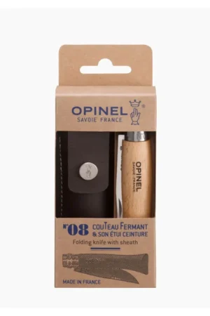 Couteau Opinel N&deg;08 Inox + &Eacute;tui Commande En Gros