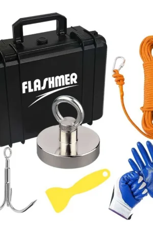Kit Complet Pêche à l'aimant Pro Flashmer 250kg Promotion Saisonnière