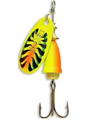 Offre Exclusive Blue Fox Vibrax Fluorescent Spinner