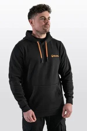 Sweat à capuche léger Guru noir Populaire