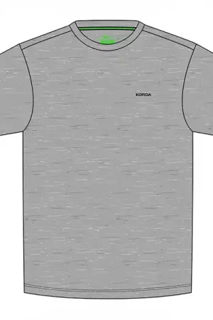 T-shirt Korda Lakebed Tee Grey Haute Qualité