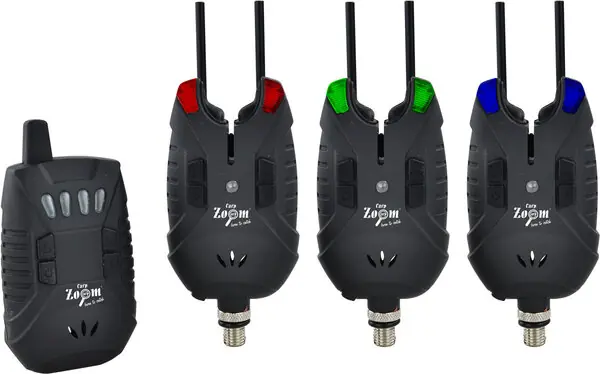 Must-Have Carp Zoom Satellite 301 Bite Alarm Set