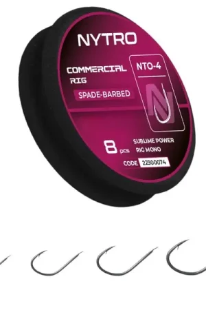 Bas de Ligne Poissons Blancs Nytro NTO-B4 Commercial Ready Tied Rigs 20cm (8 Pièces) Retour Gratuit