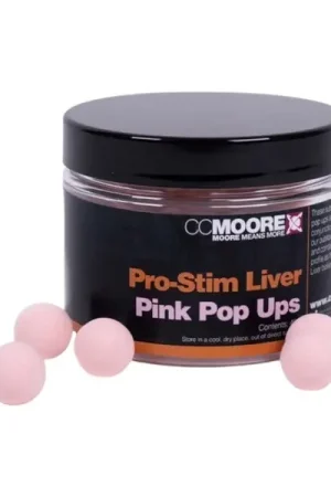 CC Moore Pro-Stim Liver Pop Ups 12mm (55 Pièces) Dernier Modèle
