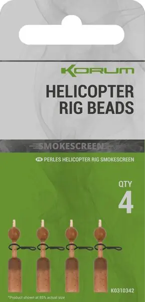 Perles pour Montage Hélicoptère Korum Smokescreen (4 Pièces) Nouvel Arrivage