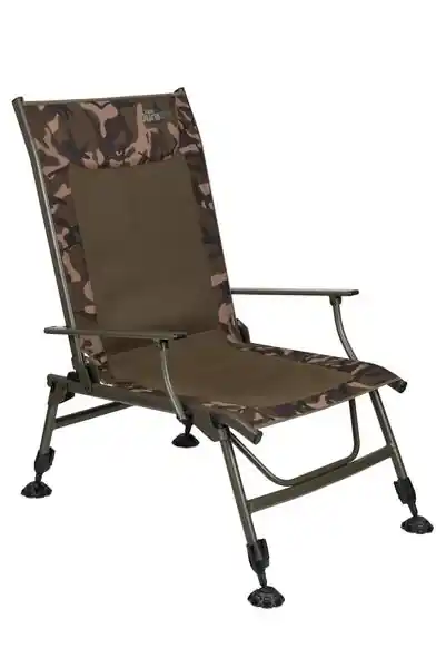 Usine Directe Chaise carpe XXL inclinable avec accoudoirs Fox Duralite