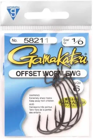 Hameçon Gamakatsu Ver Offset EWG Nano Alpha Offre Spéciale